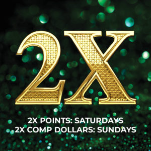 2x points graphic