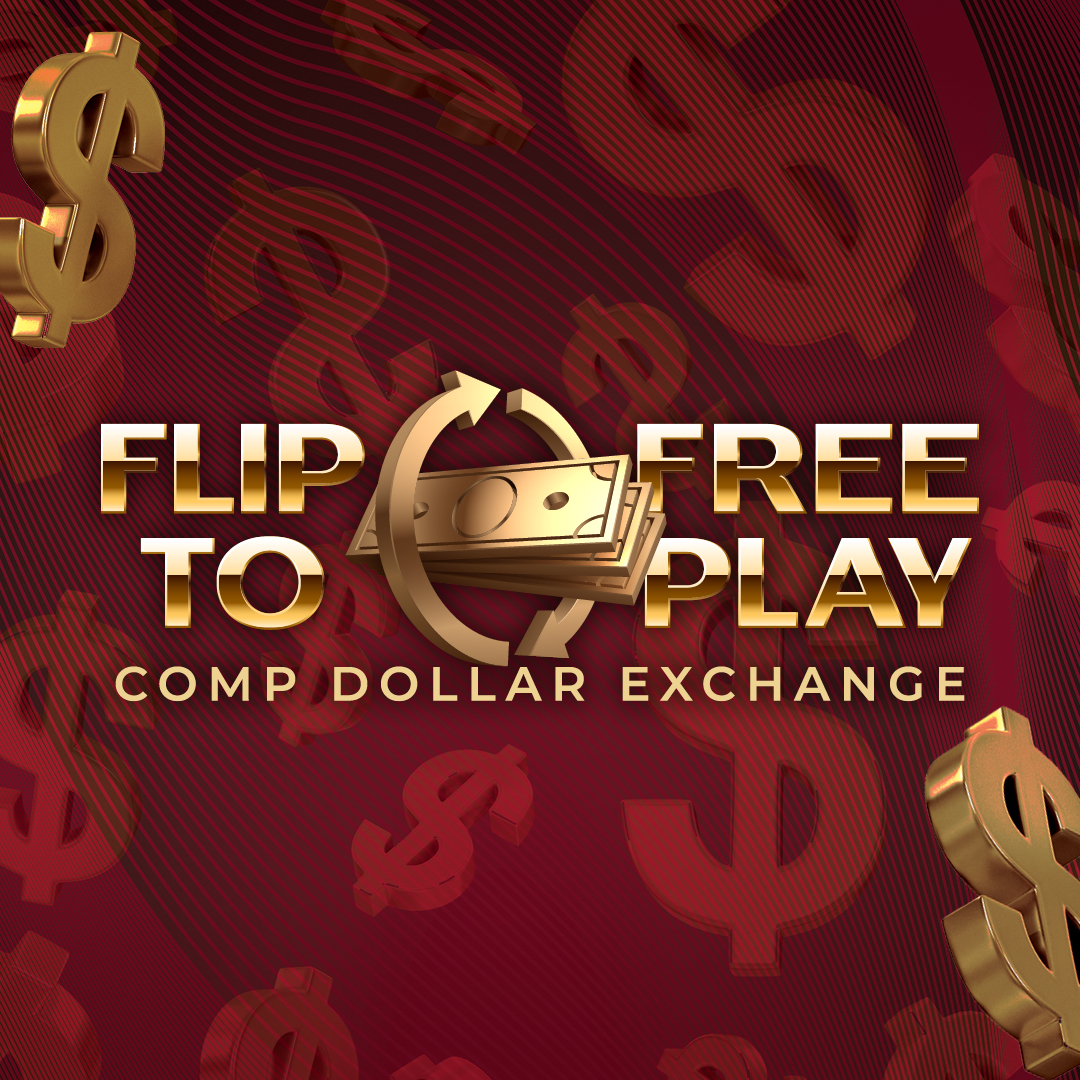flip to free play at Legends Bay Casino