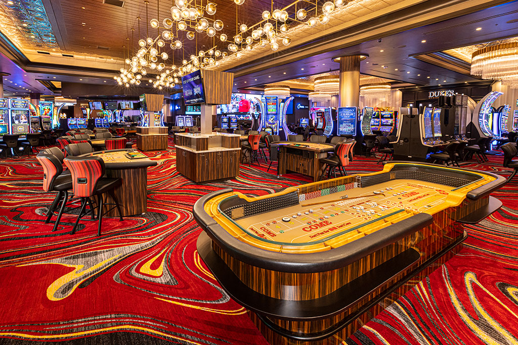 casino floor at legends bay casino