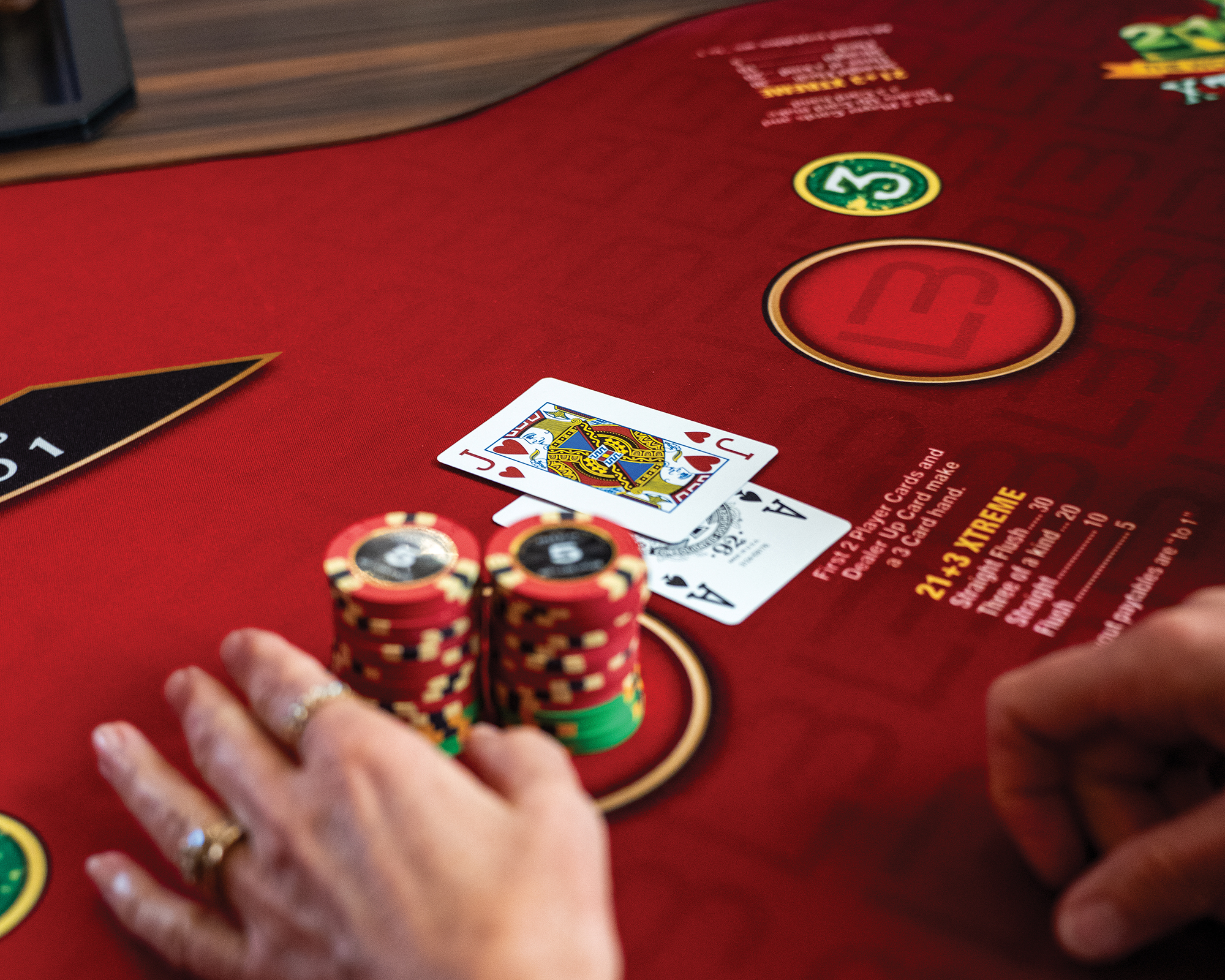 Blackjack Tables | 21 Card Games | Legends Bay Casino