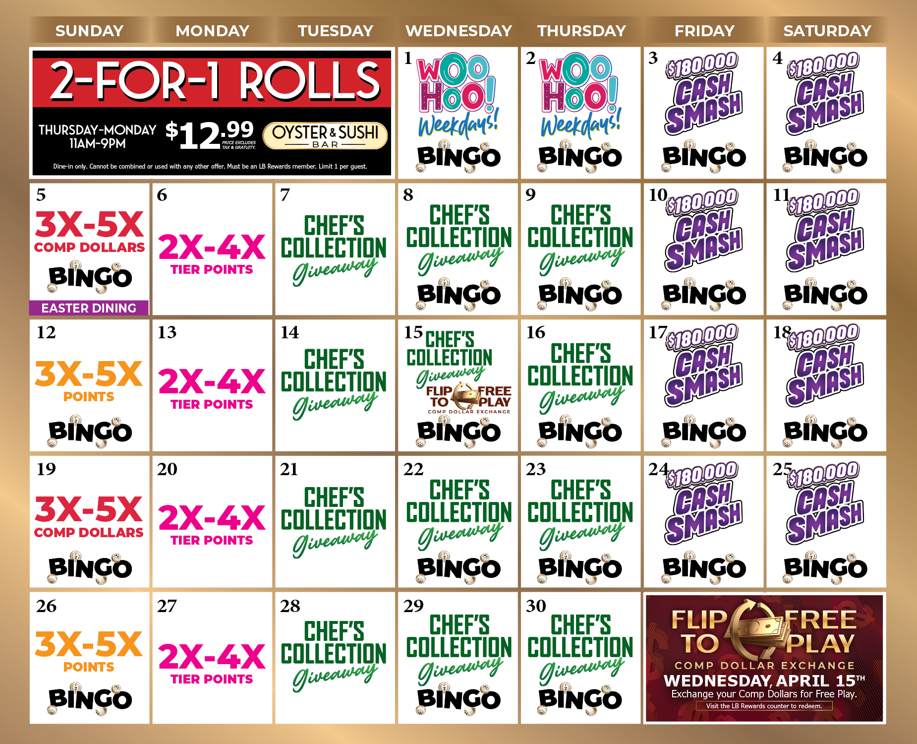SELECT PROMOTION TO VIEW DETAILS