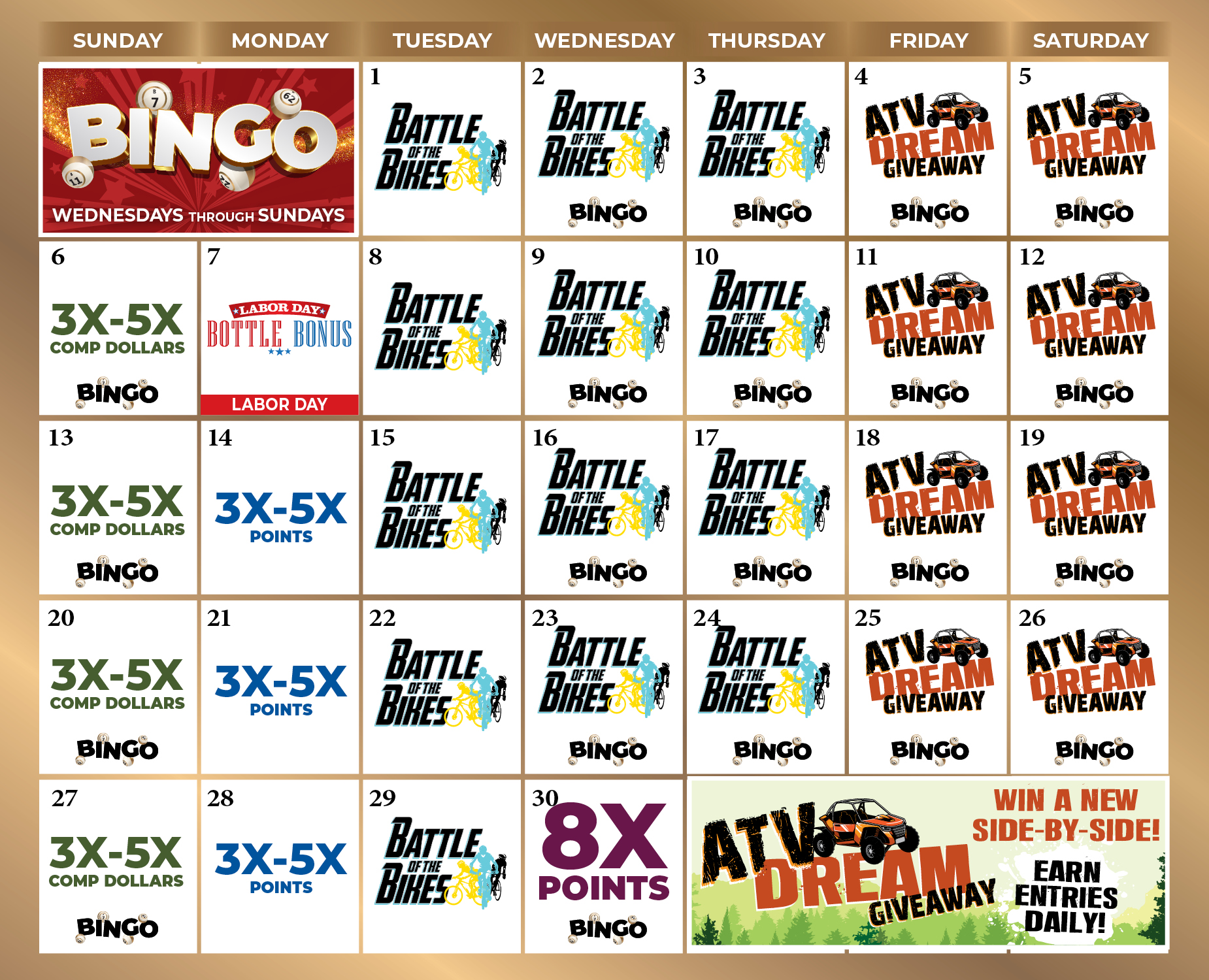 SELECT PROMOTION TO VIEW DETAILS